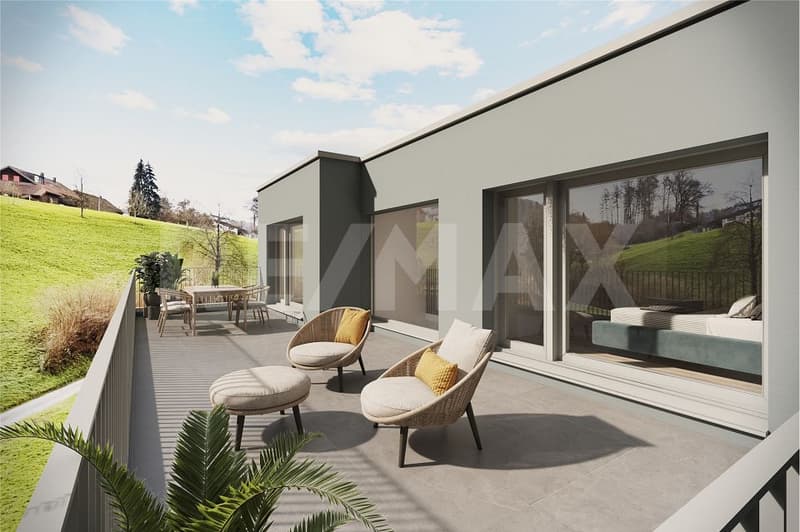 Maisons unifamiliales de haute qualité : avec vue sur le vert, terrasse et construction durable (Maison 8b) (11)