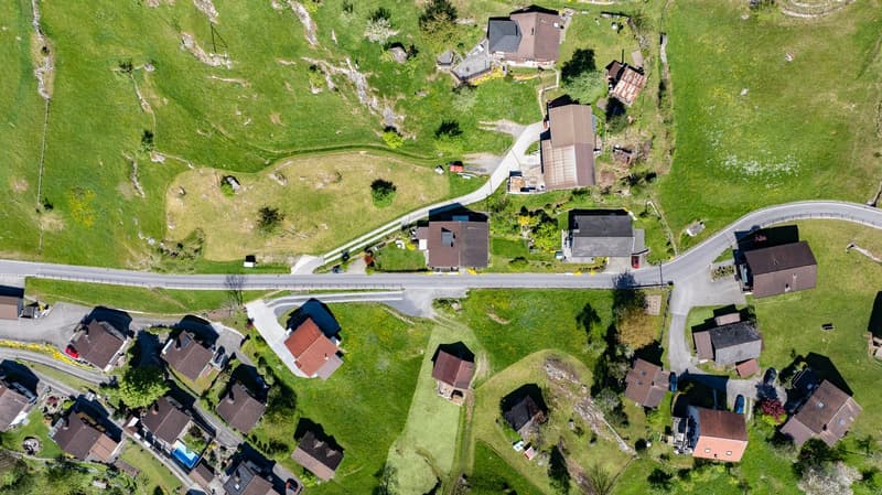 Vogelperspektive Parzelle 269 in Gurtnellen