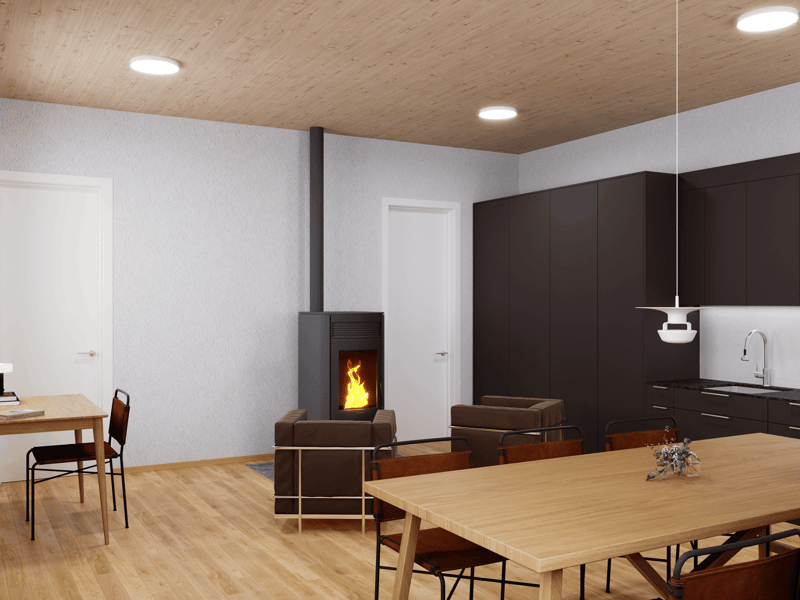 Stöckli mit Kamin
