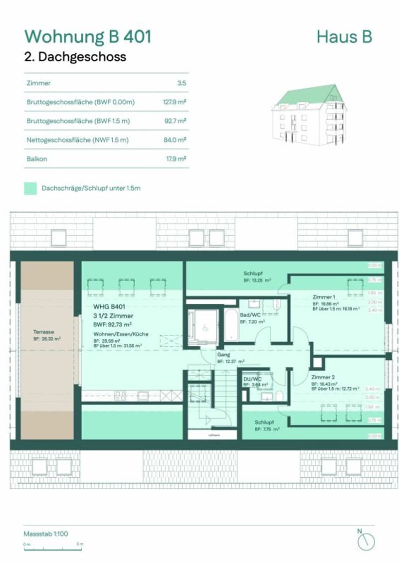 Appartement penthouse exclusif - avec ascenseur directement dans l'appartement (7)