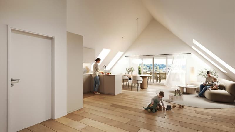 Appartement penthouse exclusif - avec ascenseur directement dans l'appartement (6)