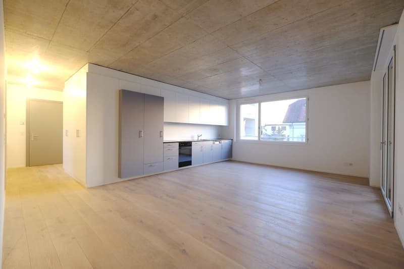 Ansicht Küche/Wohnzimmer
