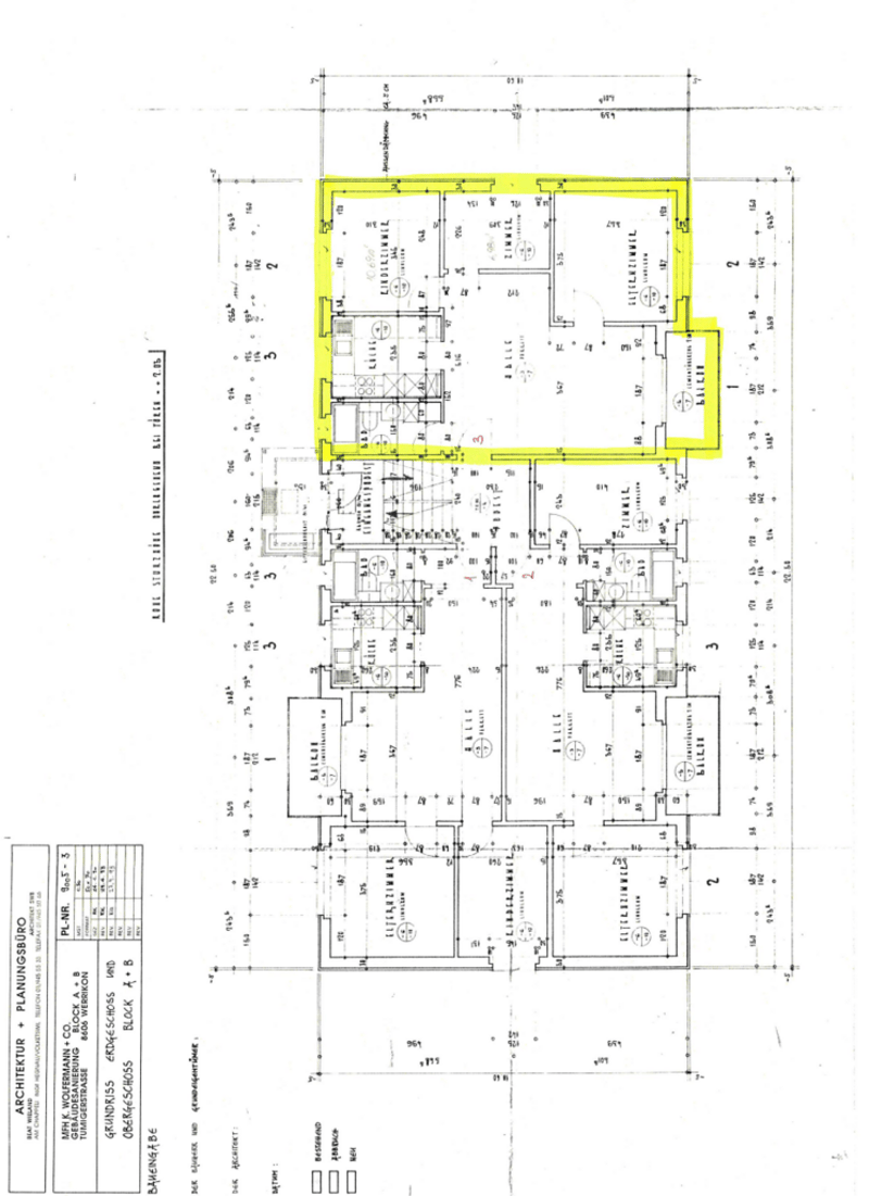 Grundrissplan