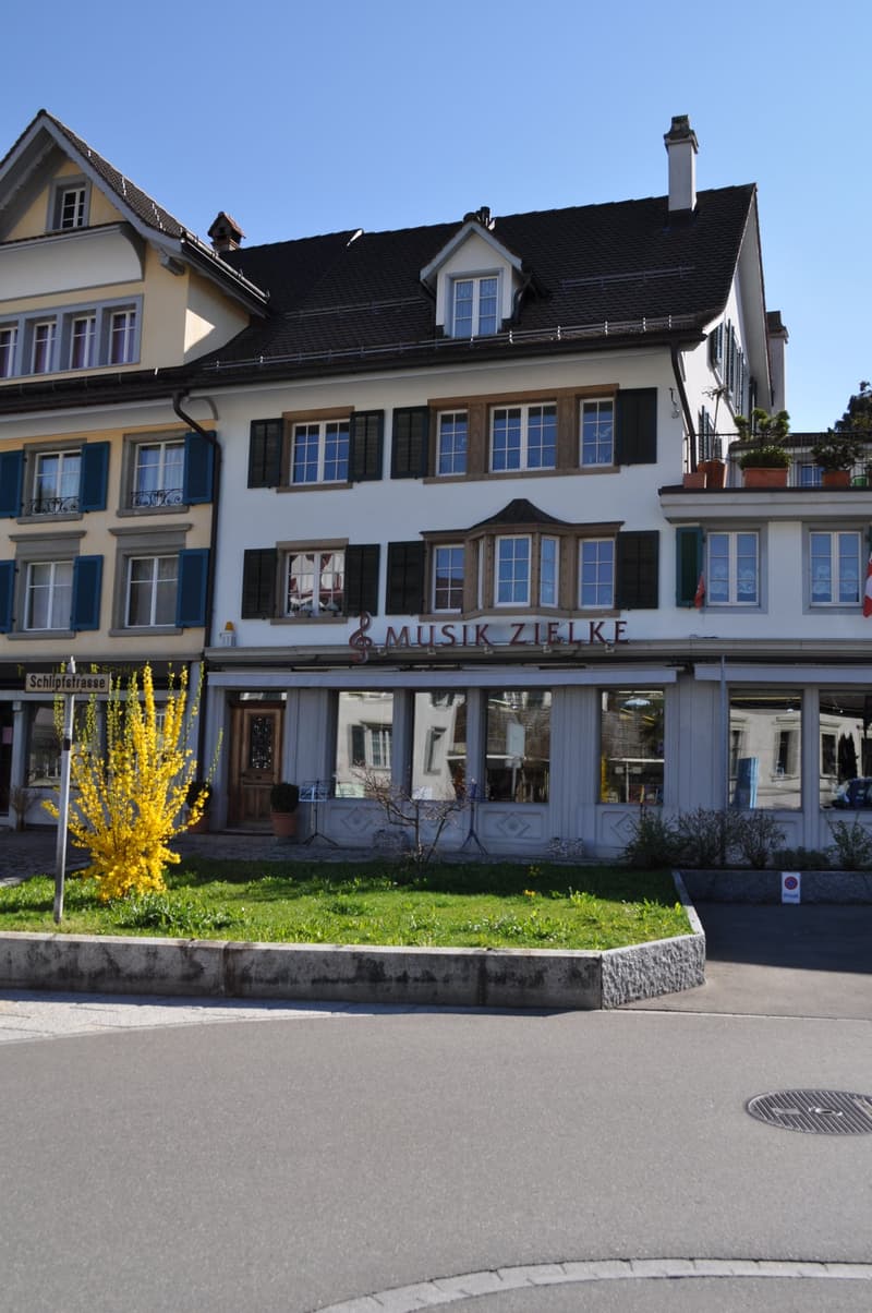 Charming 4.5-room old building apartment with balcony in Wald ZH (1)