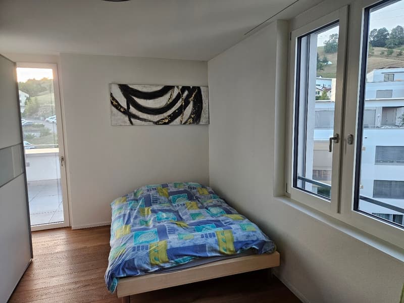 Moderne 4.5-Zimmer-Wohnung mit Balkon und Seenähe in Schmerikon (6)
