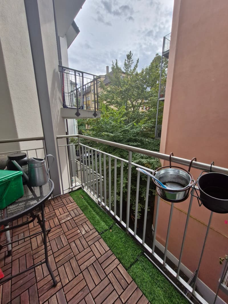 Balkon Küche / Hinterhof