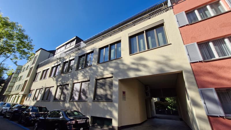 Aussenansicht Seite Rückgasse