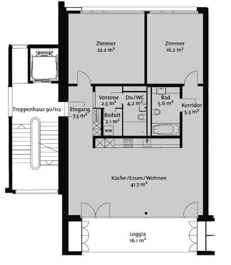 Grundrissplan