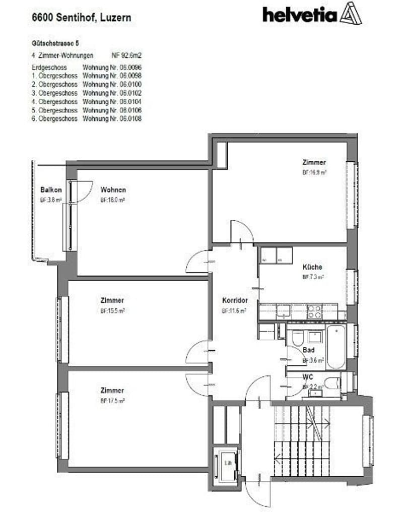 Grundrissplan