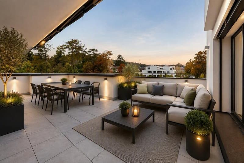 Godetevi la vostra serata sulla vostra terrazza sul tetto di 126m2! (10)