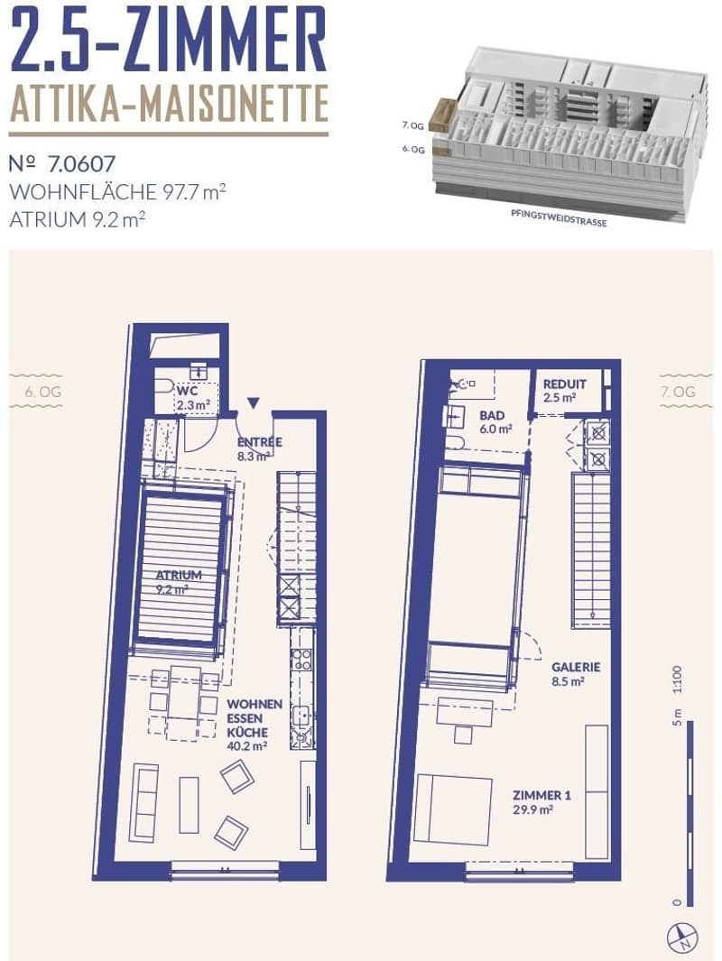Exceptional Living in Zurich on the Top Floor (8)