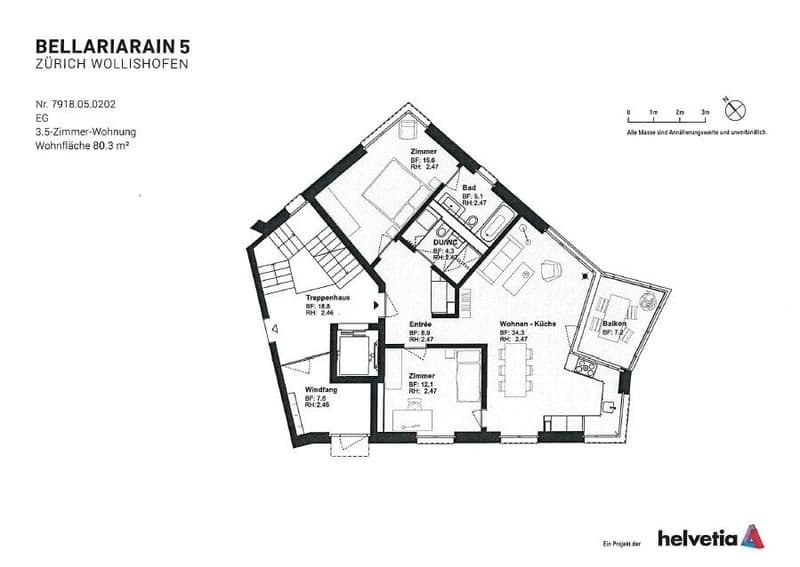 Grundrissplan