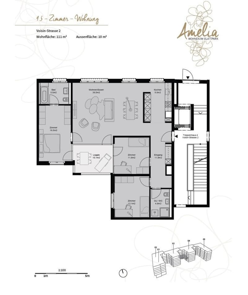 Grundrissplan