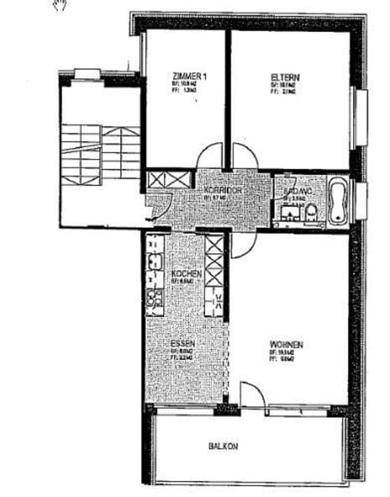 Grundrissplan