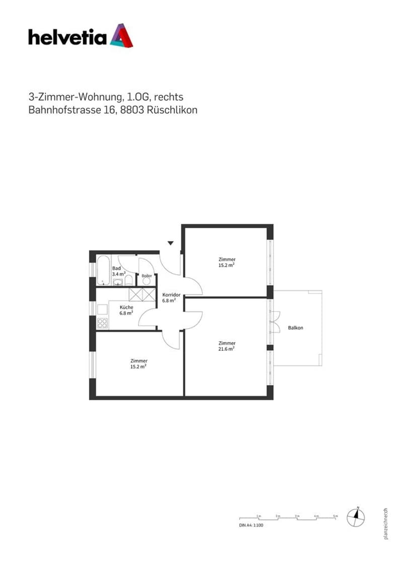 typenähnlicher Grundrissplan