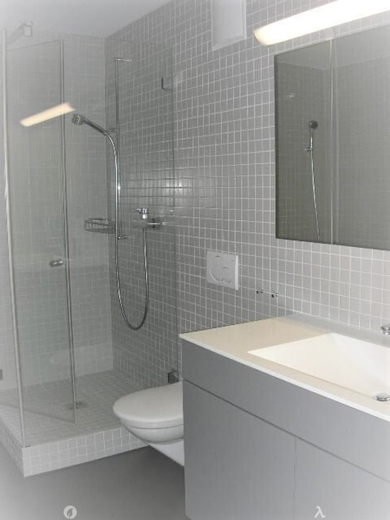 Badezimmer mit Dusche