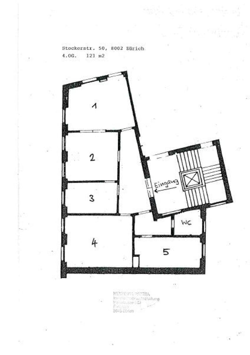 Grundrissplan