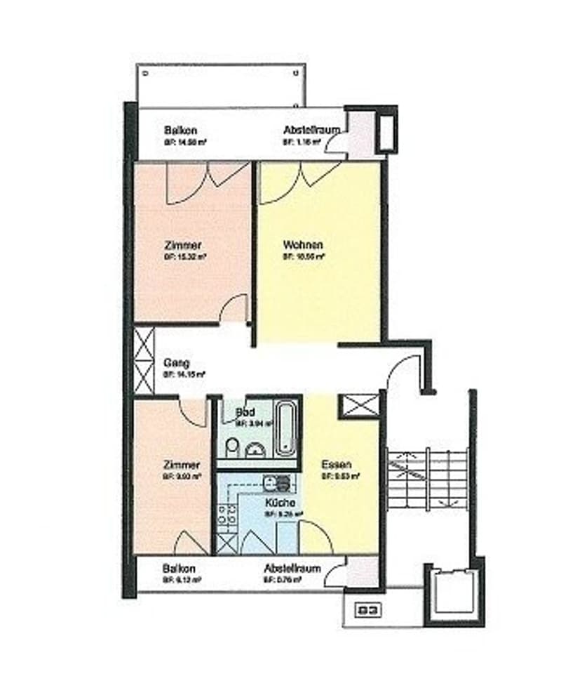 Grundrissplan