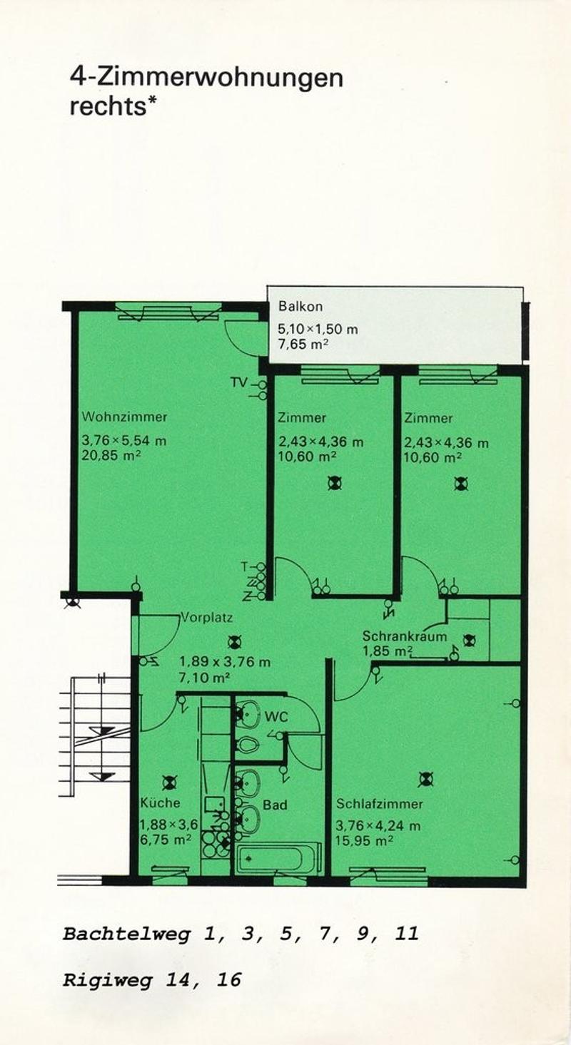 Grundrissplan