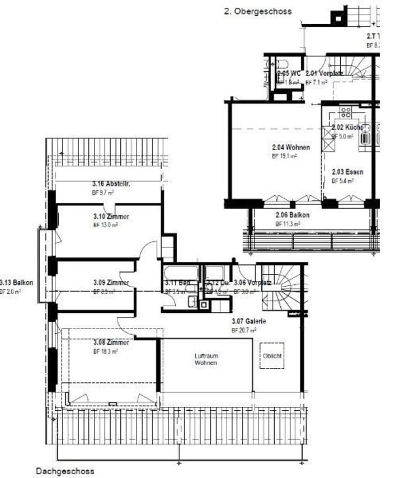 Grundrissplan