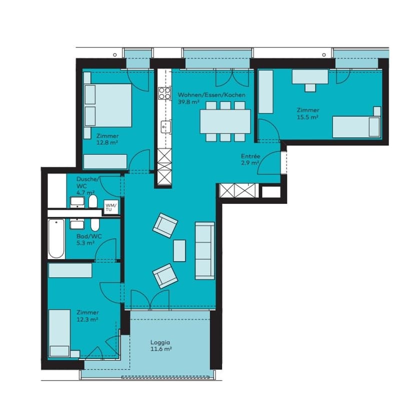 Grundrissplan
