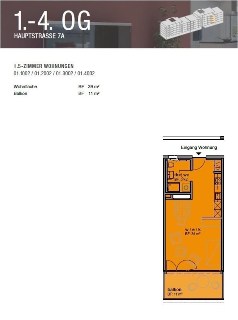 Grundrissplan