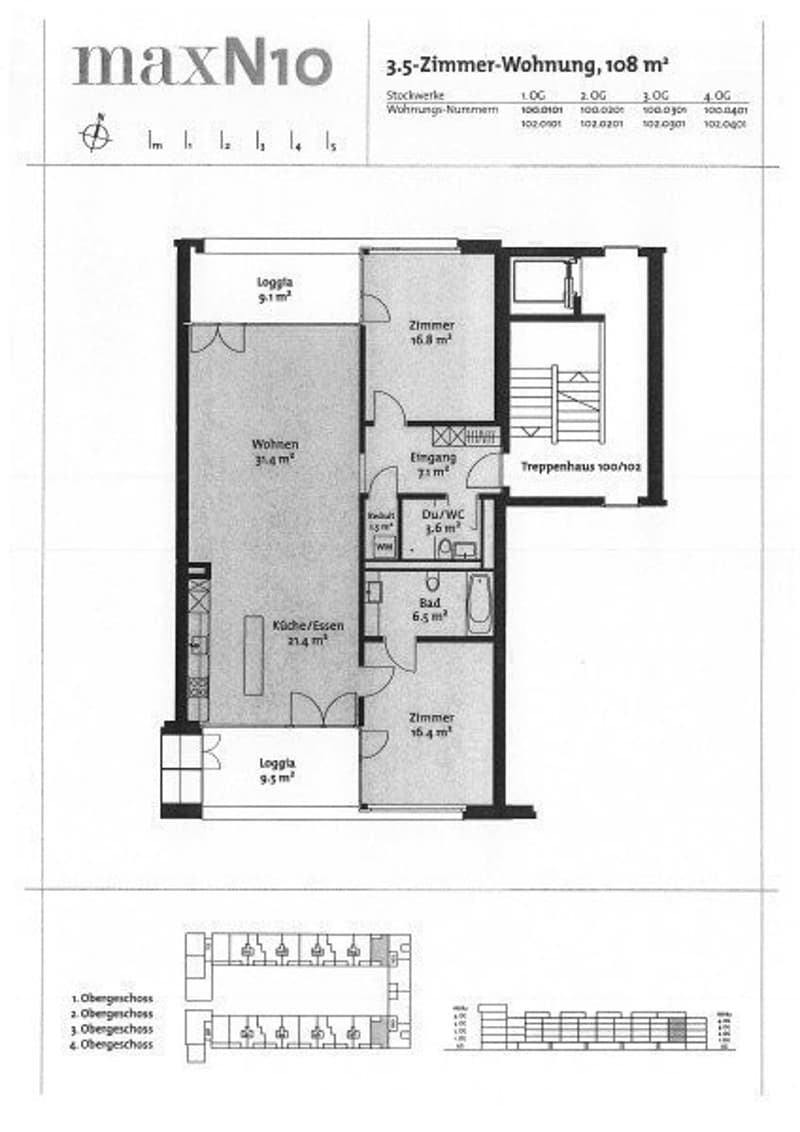 Grundrissplan