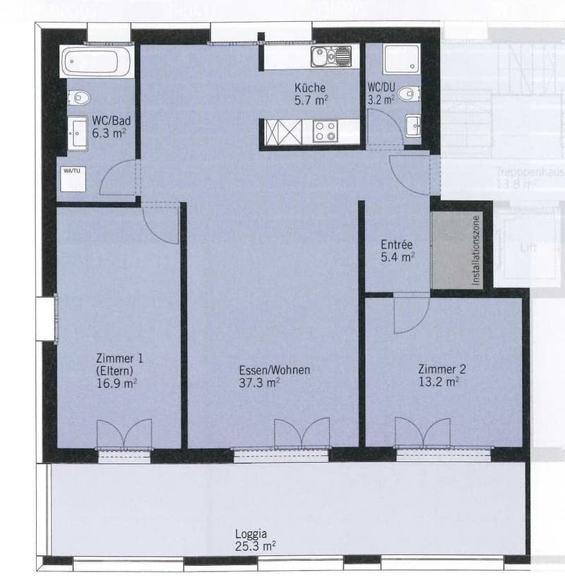 Grundrissplan