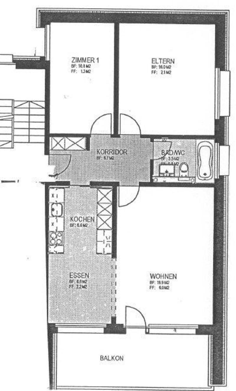 Grundrissplan