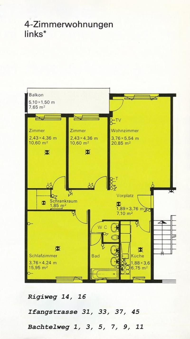 Grundrissplan