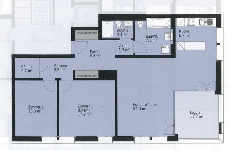 Grundrissplan