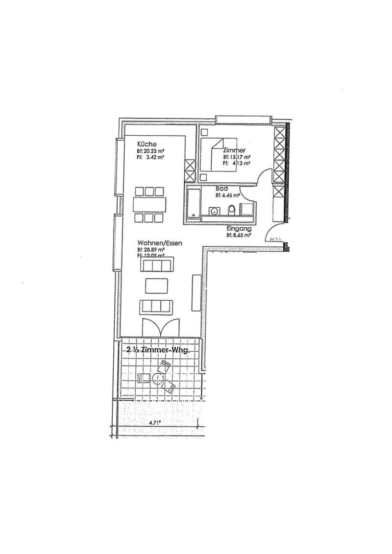 typenähnlicher Grundrissplan