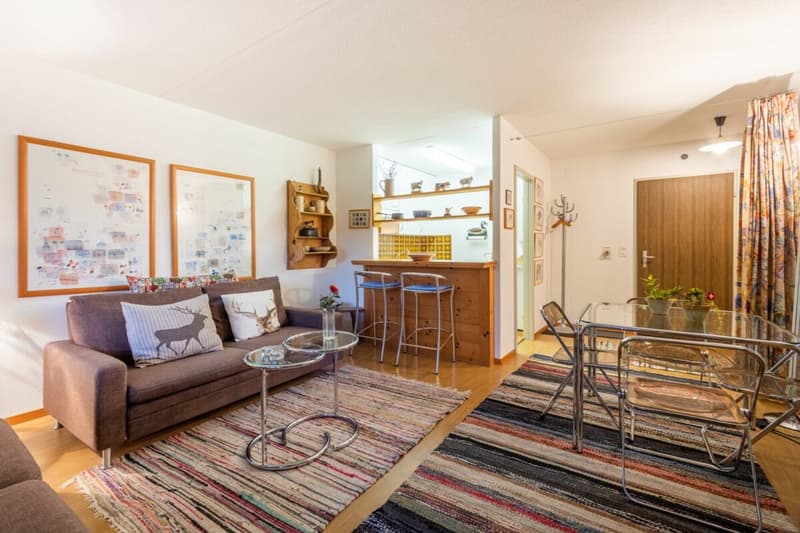 Appartement 2.5 pièces au rez-de-chaussée directement aux remontées mécaniques à Laax (3)