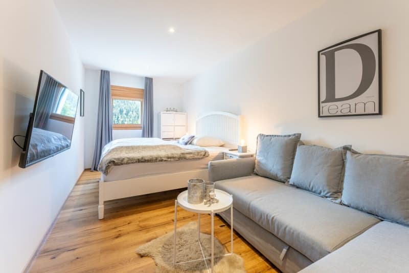 Neuwertige 3.5 Zimmerwohnung Haus Miraselva, Flims Waldhaus (6)