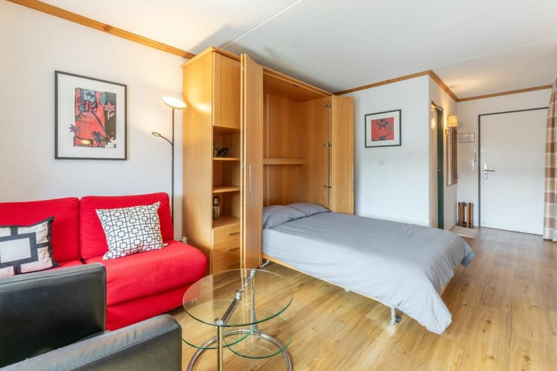 Studio im 4. Stock mit schöner Aussicht Richtung Süden (4)