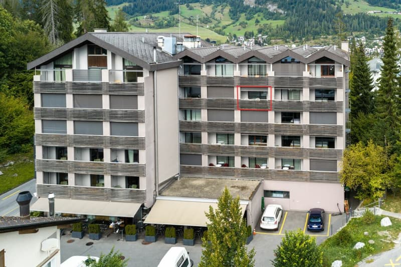 Studio im 4. Stock mit schöner Aussicht Richtung Süden (17)