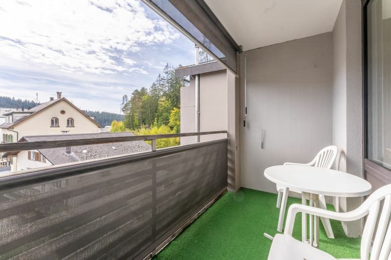 Studio im 4. Stock mit schöner Aussicht Richtung Süden (8)