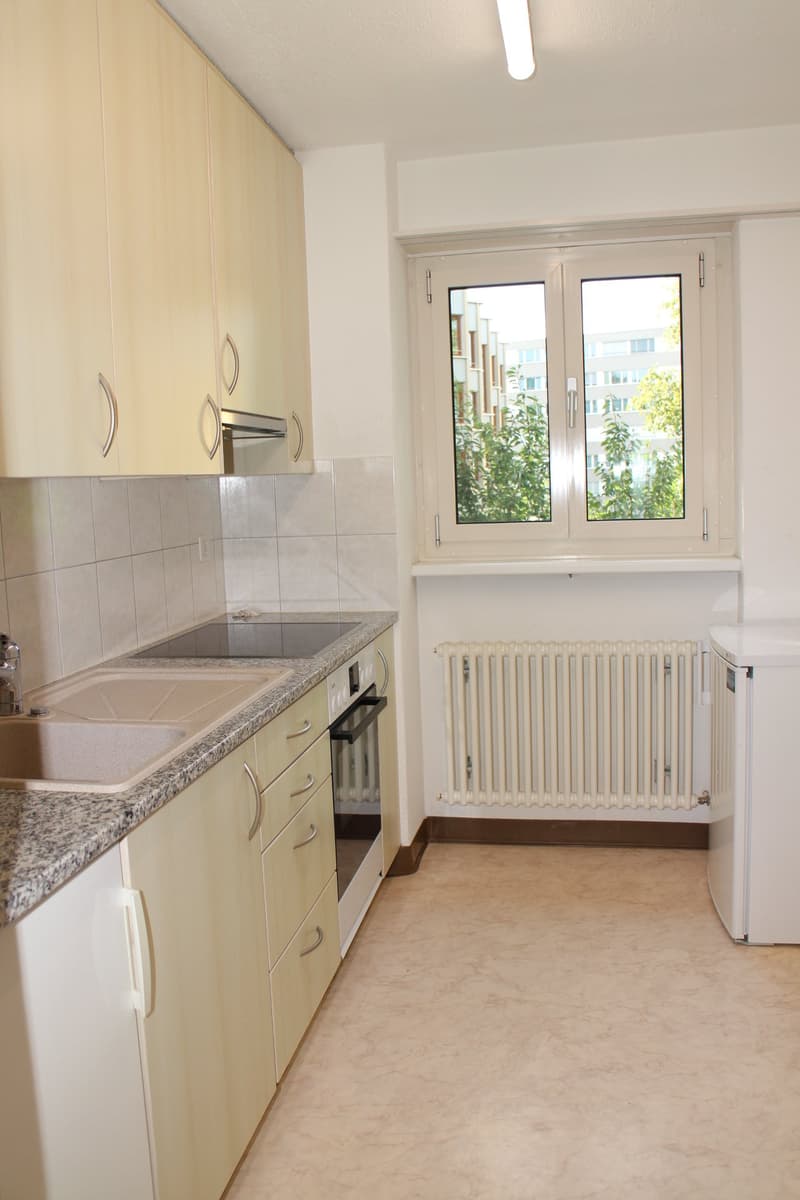 zentral gelegene, helle 2-Zimmerwohnung im 1. OG mit grosszügigem Balkon (2)