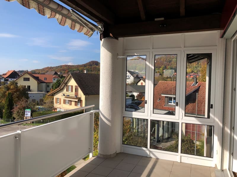 Grand appartement de 4,5 pièces sous les toits dans une maison de 3 familles avec vue panoramique (14)