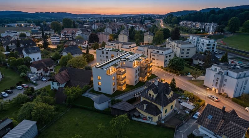 Unterdorf Studen Abend