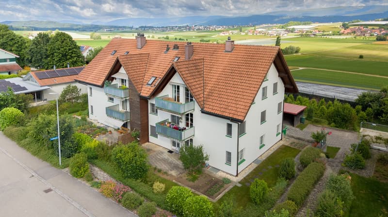 Appartamento in proprietà di 4,5 locali con giardino, garage e carport (1)