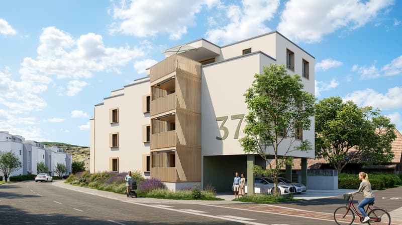 4.5-Zimmer-Attikawohnung mit weitläufigen Terrassen (1)