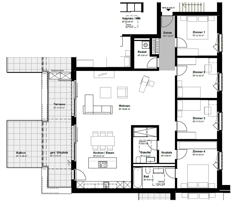 Grosszügige 5.5-Zimmer-Attikawohnung mit Blick aufs Seeland (7)