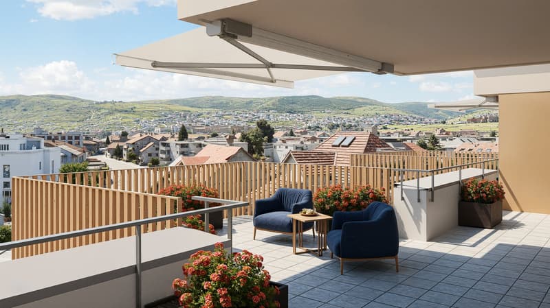 Grosszügige 5.5-Zimmer-Attikawohnung mit Blick aufs Seeland (2)