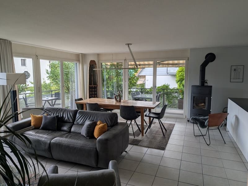 4.5 Zimmer mit 125 m² und Aussenflächen in drei Himmelsrichtungen (3)