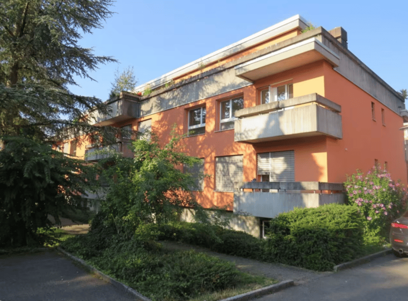 Penthouse apartment in the middle of Reinach with a chimney (1)