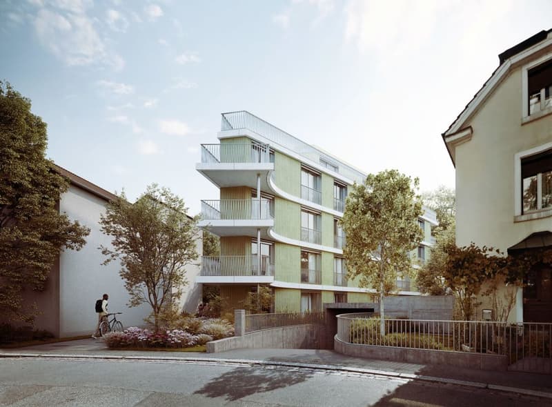 Besondere Architektur, Hochwertiger Wohnkomfort - 3.5-Zimmerwohnung (2)