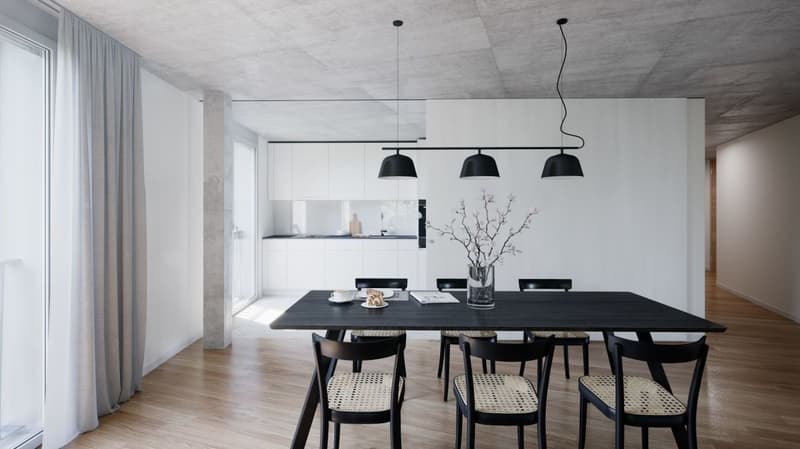 Exklusive Architektur, stilvoller Wohnkomfort - 3.5-Zimmerwohnung (3)