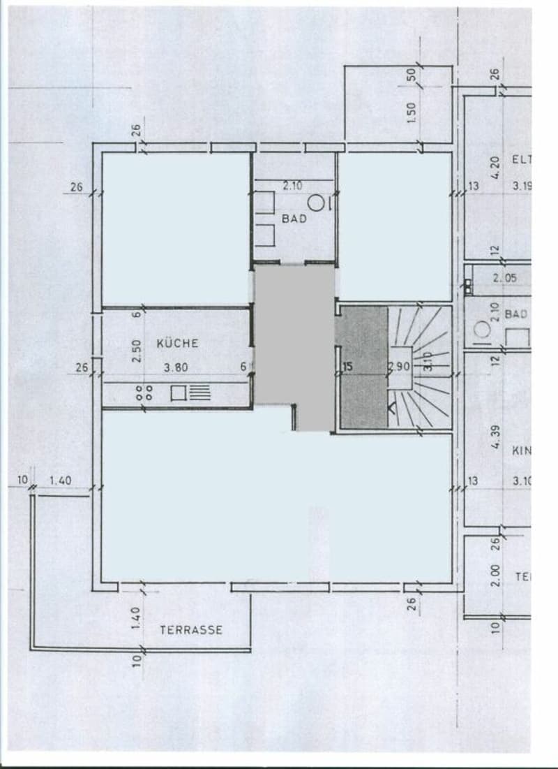 Grosszügige 3-Z'Wohnung im Herzen von Therwil - mit Balkon und Cheminée (8)