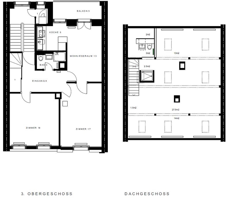 Charming 4-room maisonette apartment with stove in Basel (10)